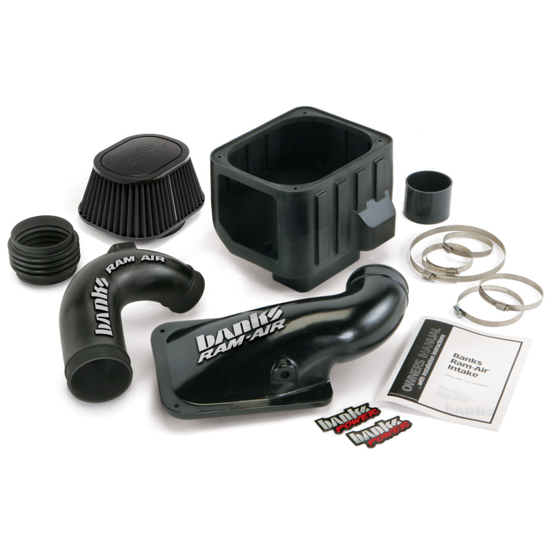 GMC 3500 Performance Air Intake - Banks Power - Ram-Air Intake System with Dry Filter - `04-`05